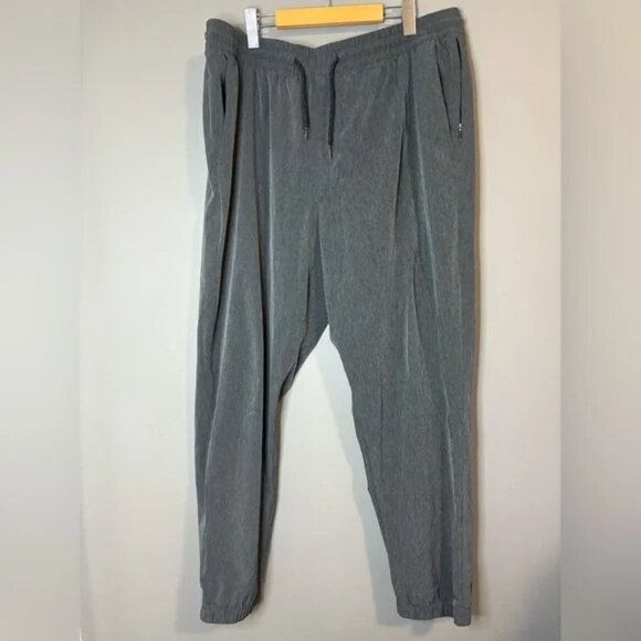 Old Navy Men's size XL Charcoal track pant Joggers, stretchy waist, pockets - Picture 7 of 7